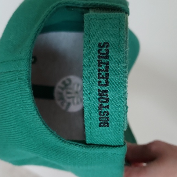 ADIDAS Boston Celtics Basketball Toddler Baseball Hat Green Shamrock Logo Adjust - Picture 8 of 12